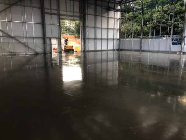Finished Concrete Floor